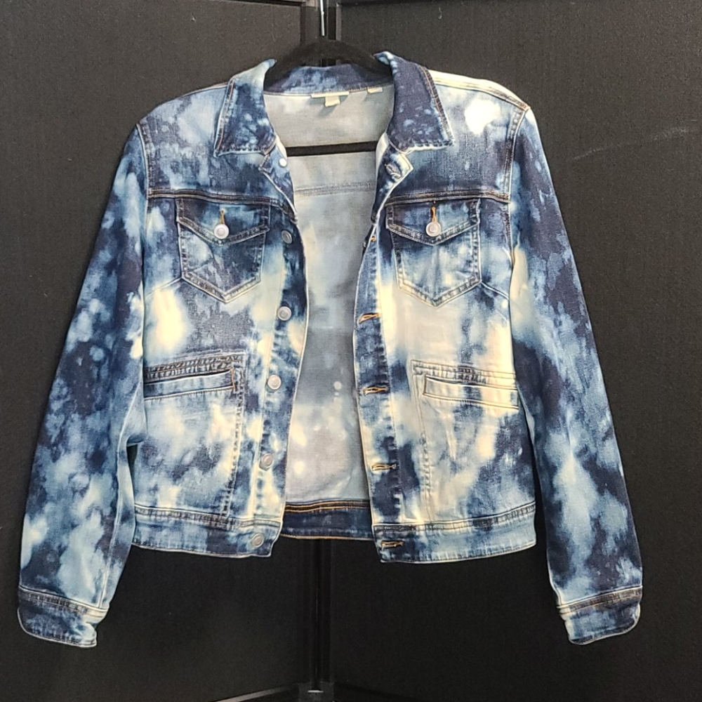Venario, Dungaree Jacket, Distressed Size Medium